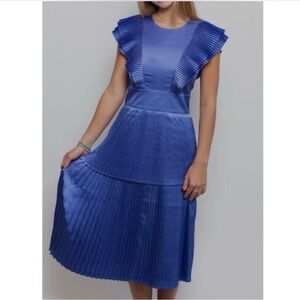 NWT Emily McCarthy Chloe Dress, in color Juniper Berry